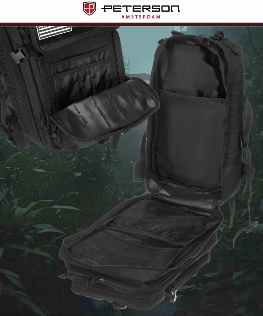 Plecak PTN BL096-8090 Black