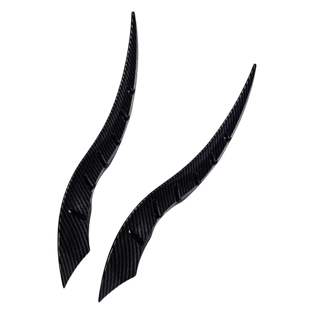 1 Pair Dragon Horn Car Roof Decoration Dragon Horn Shaped Car Exterior Decoration for Truck Sedan RV Halloween Decoration