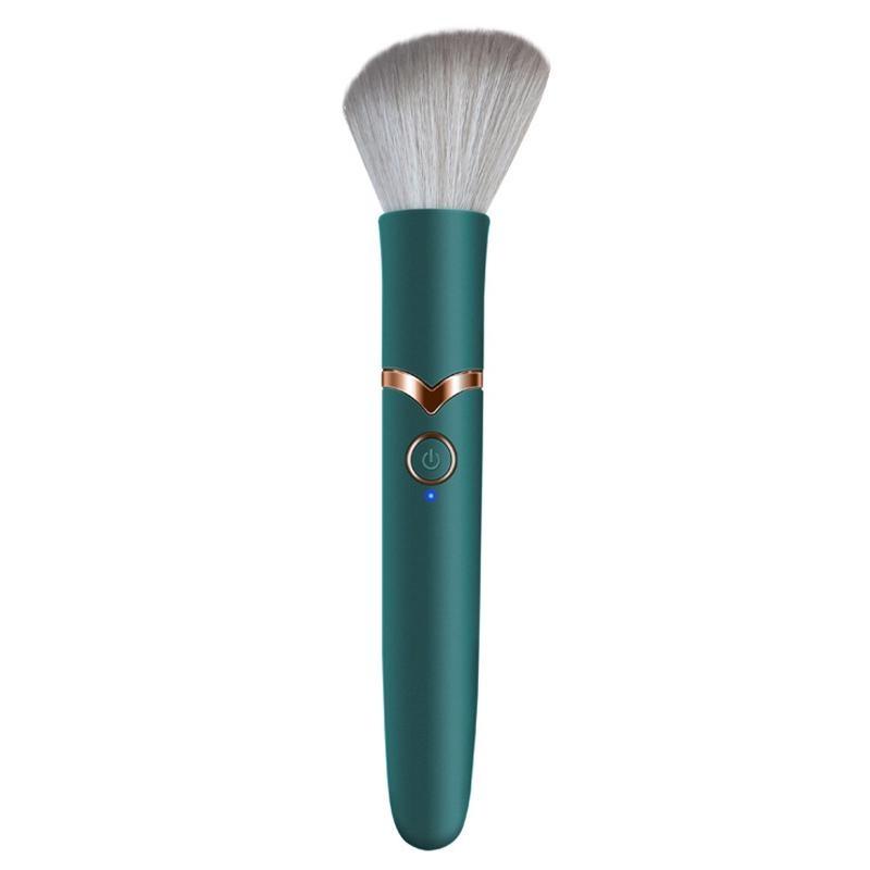 Sex Toys USB Rechargeable Massage Vibrator Makeup Brush Design Flirting ABS Clitoris Stimulator Masturbator Massage Stick for Women