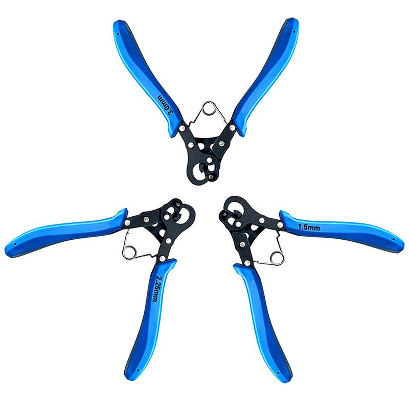 1.5/2.25/3Mm Wire Rolling Plier Set For Wire Winding Bending Repair Jewelry Making Tool Round Nose Pliers For Wire Ring Wrapping