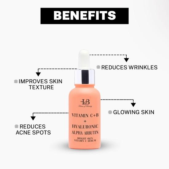House of Beauty Vitamin C Serum for Bright Skin (30ml, Pack of 1)