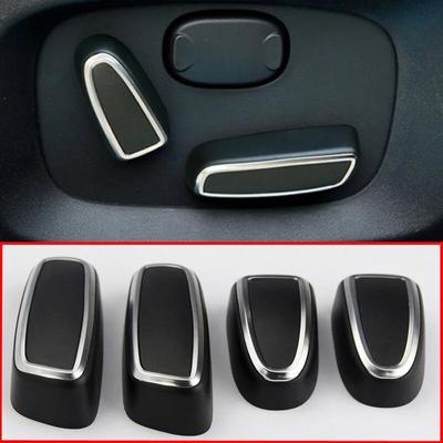 Bouton de réglage du siège de voiture, garniture de couvercle de bouton de commutation pour Land Rover Discovery 4 Range Rover Evoque Sport L320 pour Jaguar XF X250