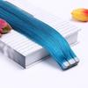 Yousheng 50CM Tape-in Haarverlängerung Natürliches Aussehen Halloween-Kostüm Cosplay Bühnenauftritt Party Damen Haarverlängerung mit Unsichtbarem Klebeband