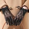 Women's Sun Protection Sheepskin Leather Gloves
