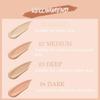 4 Farben Flüssiger Concealer Gesichtsschönheit Gesichts-Make-up Kosmetik Verstecken Sie den Makel