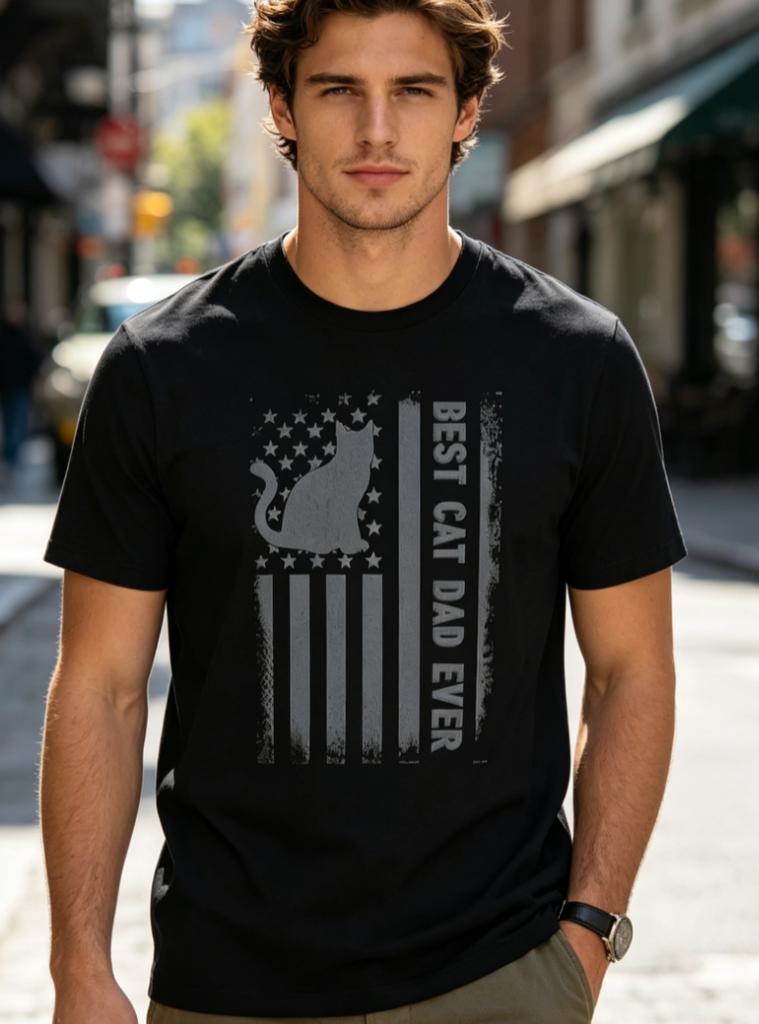 I Do Not Think Therefore I Do Not Am Black Cat Shirt Casual Loose Mesh Fashion Trend Black Tshirt