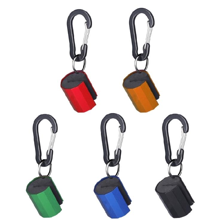 Fishing Versatile Fishing Rod Clips and Holder with Keychain for Throwing Rods