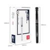Deli S148 Large Capacity 0.7mm Black Gel Pens