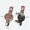 Metal Hook Car-mounted Water Cup Holder PU Leather Headrest Phone Hanger  Vehicle Storage