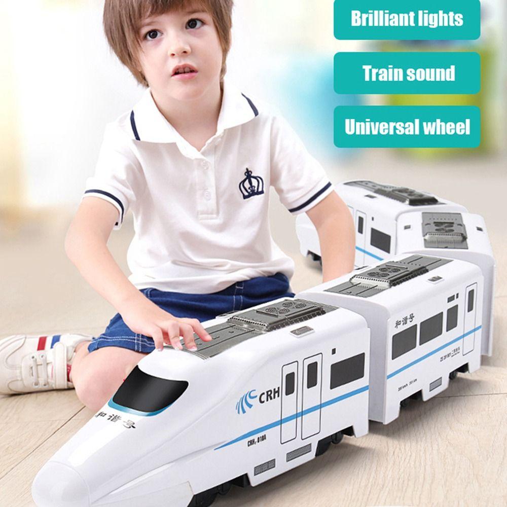 Electronic Components Simulation Harmony Rail-car High-speed Railway Train Toys  Educational Toy