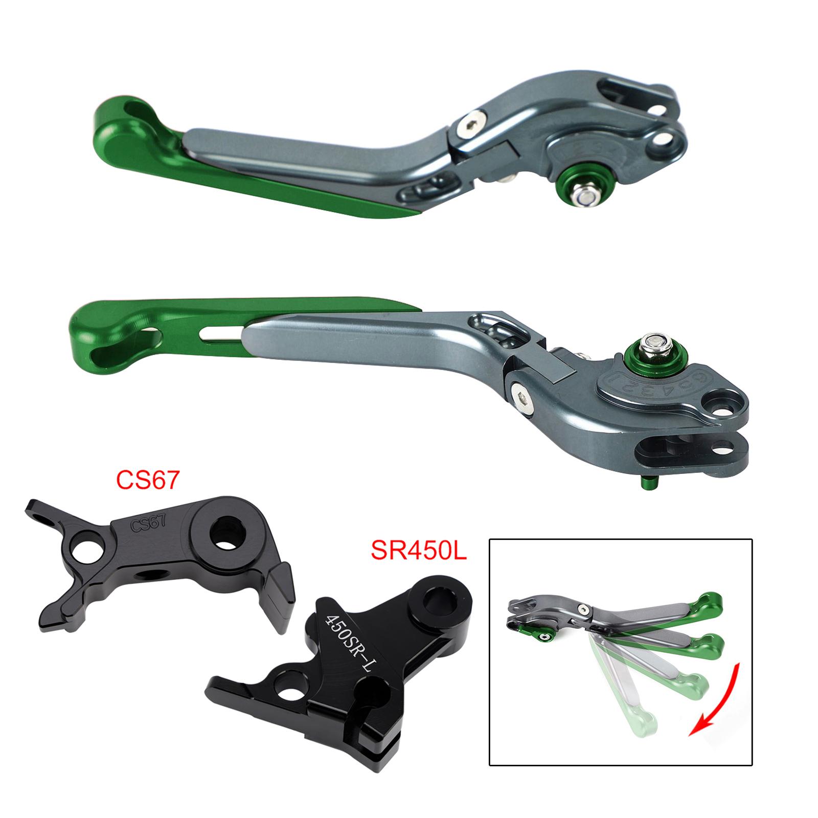 Adjustable Clutch Brake Lever fit for VOGE DS900X 900DSX 2024-2026 Green