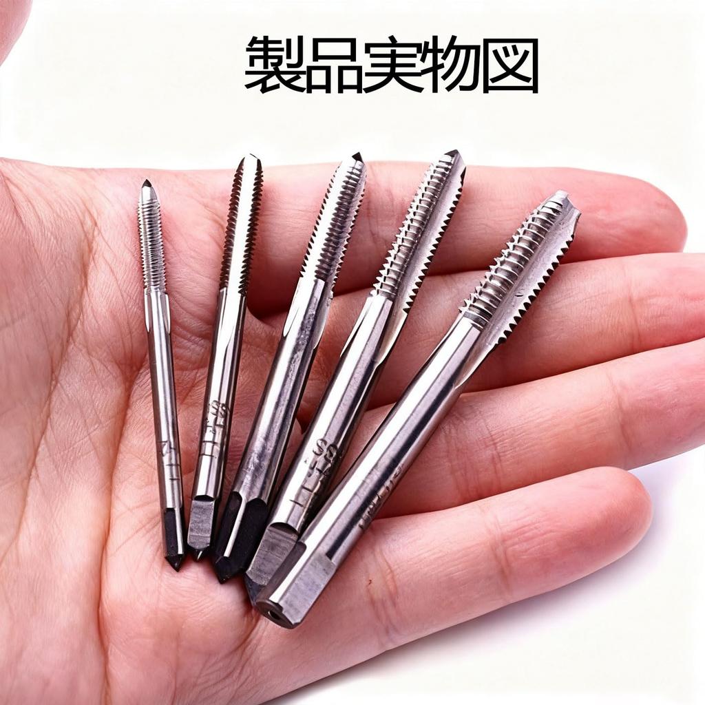 Ginhkok Screw Tap Drill Tap Set of 6 M3 M4 M5 M6 M8 Tap