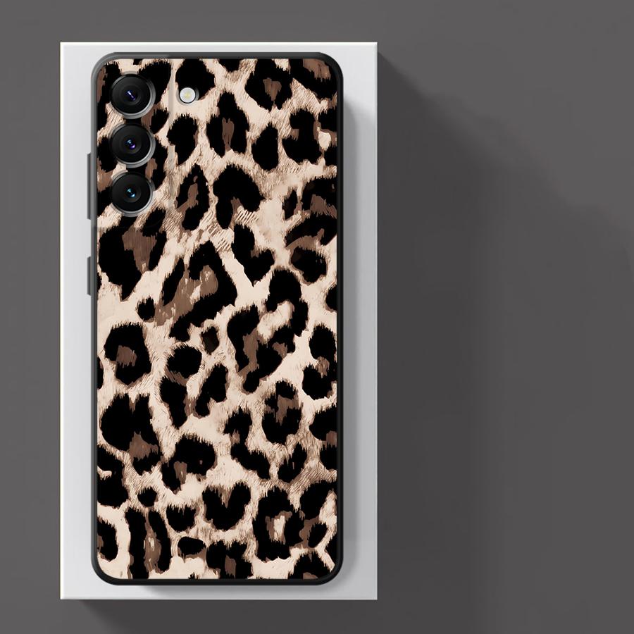 Funda Phone Cover Case for Xiaomi Redmi Note 12 Pro 9 10S 9S 13 Pro Plus 14 11s 12s 7 8 11 10 Leopard Print Pattern