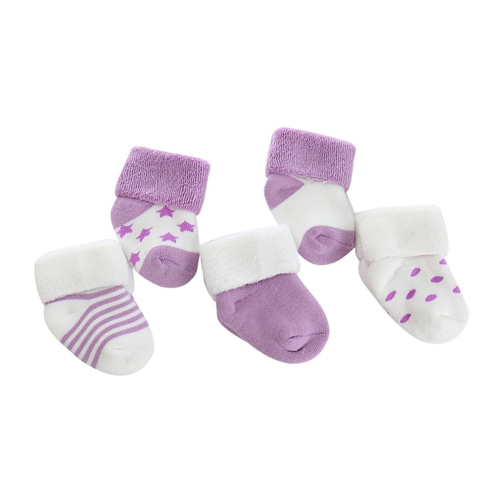 Baby- und Wintermode Cartoon Baumwolle Kinder Socken 5 Paar Set
