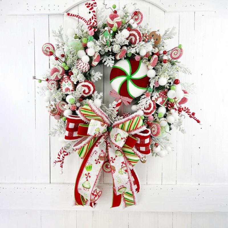 45cm Handmade American Style Christmas Wreath