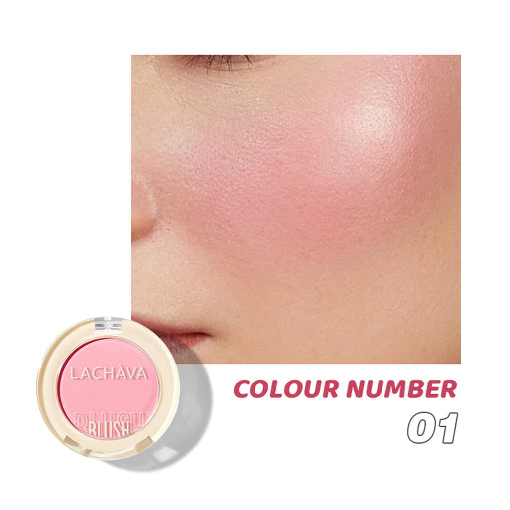 3.5G Single Color Pressed Powder Blush 12 Colors Matte High Pigment Long Lasting Natural Women Face Eye Makeup Blusher Palette