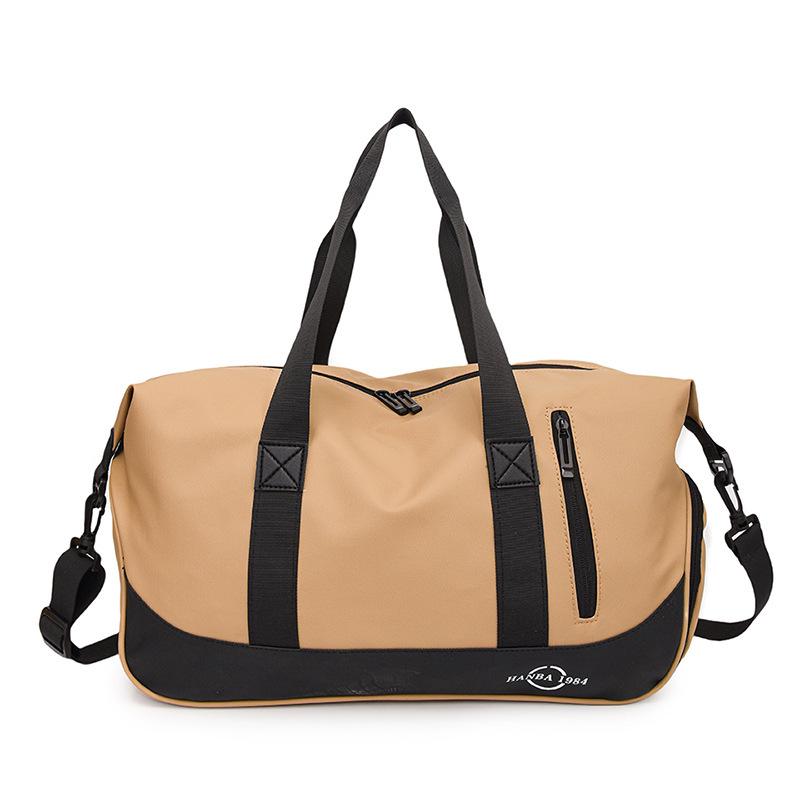 Water-Resistant Unisex Travel Duffle: Large Capacity, Lightweight Gym Bag