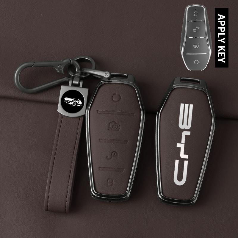 

NEW Car Key Case Cover Shell for BYD Song Plus Dolphin Seal Atto 3 Mimi Han EV Tang DM Qin Remote Fob Holder Keychain Accessorie