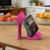 Unique Phone Stand Shoe Holder 3D Printed High Heel Shaped Dock for Desk Cell Display Home Office Table Durable