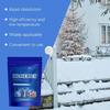 Ice and Snow Melter Sodium Chloride Formulas Fast Acting Ice Melter Melting Ice on Sidewalks,Driveways,and Parking Lots