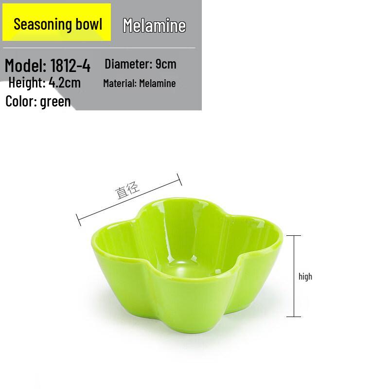 Yipan Round Melamine Dipping Dish Set