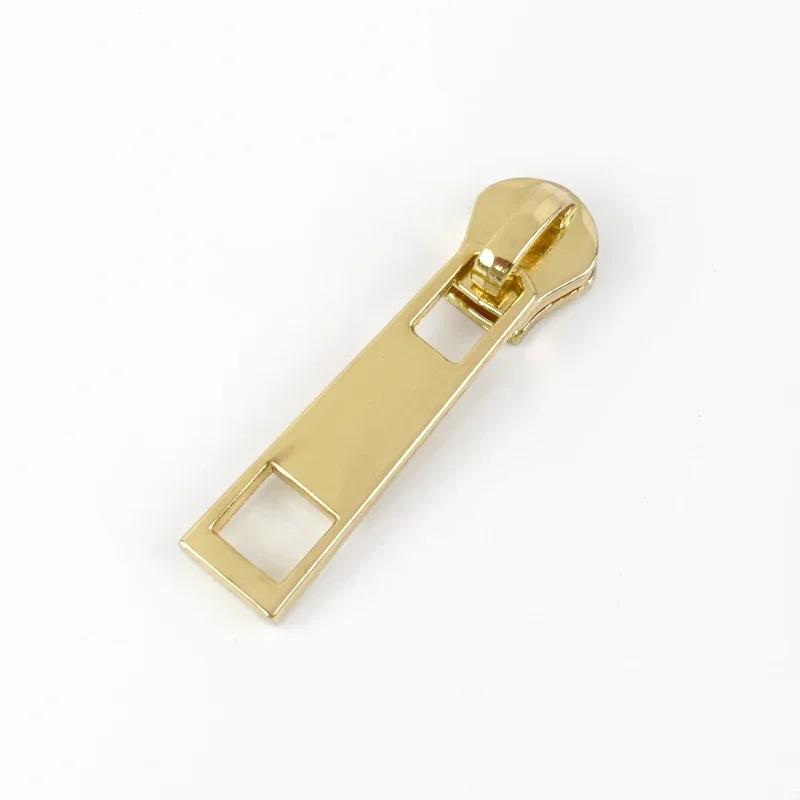 5/10/20Pcs Meetee 5# Zipper Slider for Metal Zips Handbag Purse Zippers Puller Head Jacket Replace Zip Closure Repair Accessory