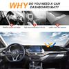 For Nissan Altima  -2025 Car Dashboard Cover Mat Pad Dashmat Dash Sunshade Anti-Glare Sun-proof Carpet Car Accessories