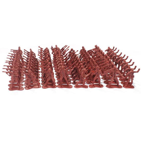 

100 шт. Модель солдата Игрушечные солдатики Набор для творческой игры Образовательные проекты для детей