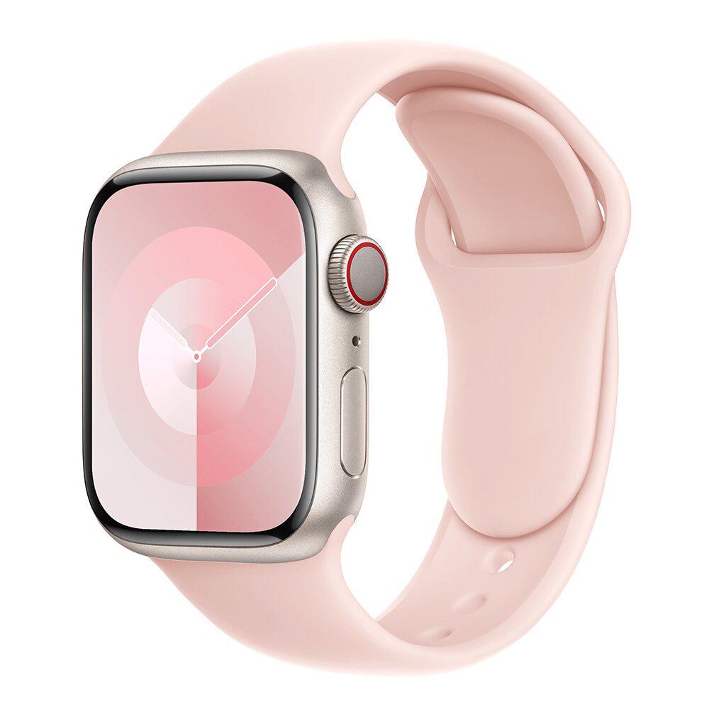 Apple Classic Solid Silicone Strap for iWatch 9/Ultra – Durable Solid Color Band