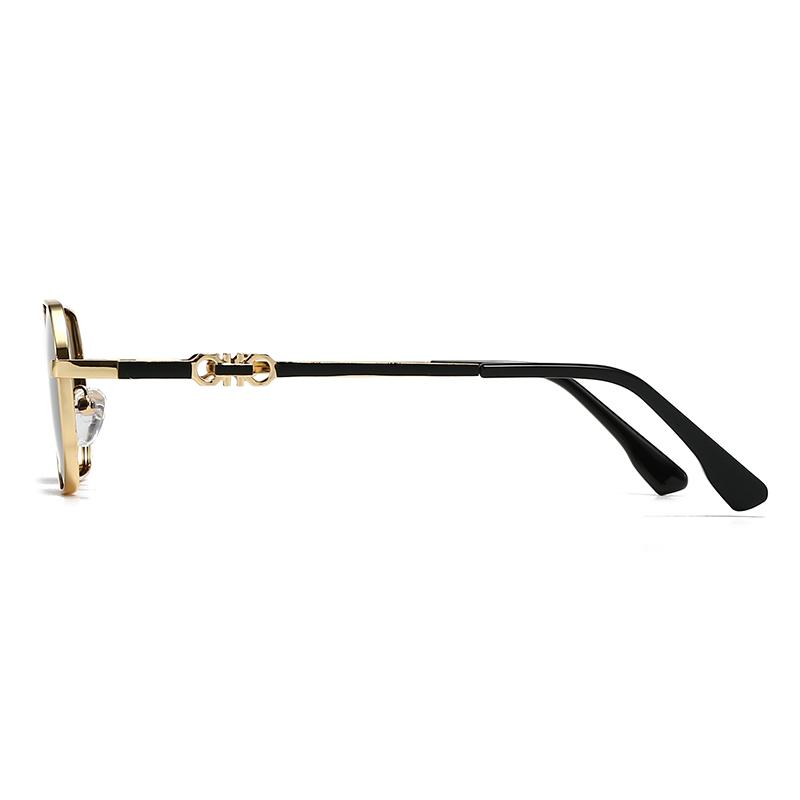 Sunglasses Popular Cross-Border Export Item Men's Sunglasses for European and American Street Style Instagram Influencer Model Square Sunglasses 1409