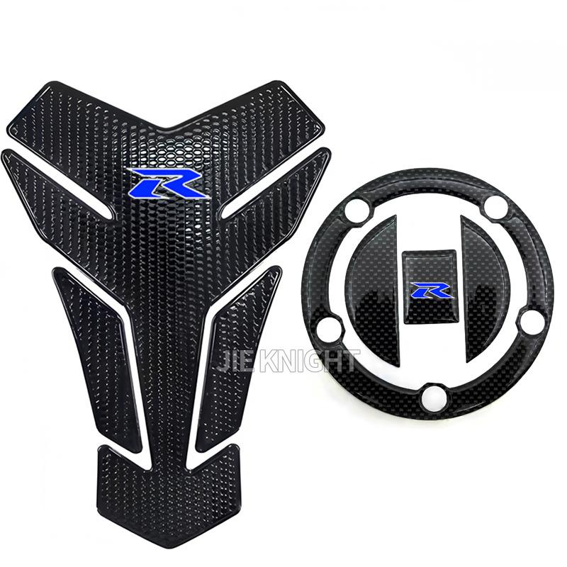 Carbon Fiber 3D Oil Fuel Gas Tank Pad Decal Protector Sticker For SUZUKI GSXR GSX-R 600 750 1000 K3 K4 K5 K6 K7 K8 K9 L17