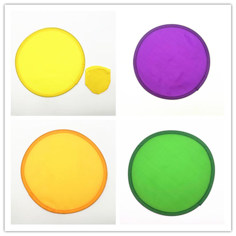 In-Stock Nylon Flying Disc Fan – Foldable, 20cm & 25cm, Ideal for Advertising