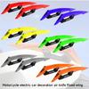 Motorcycle Front Fairing Aerodynamic Winglets Side Spoilers Decorative Sticker