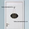 Double-Sided Wooden Hanging Door Sign for Home or Business Decor