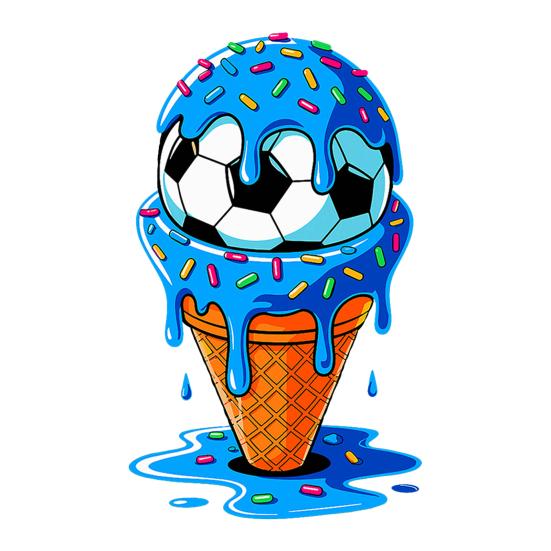 

Soccer Ball Window Clings Ice Cream Ball PVC Decals Removable Static Glass Sticker for Bedroom Living Room Office Sports Bar Decor