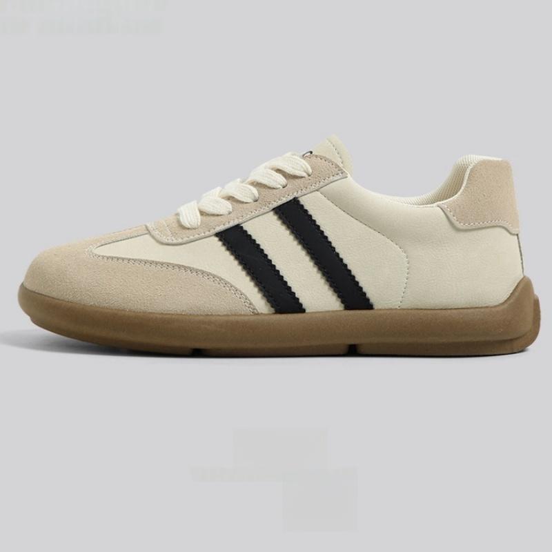 

Fashion Women s Shoes Spring New Fashion Casual Shoes College Style Wide Toe Soft Comfortable Flat Shoes Outdoor Casual Sports Shoes2025 35 бежевый