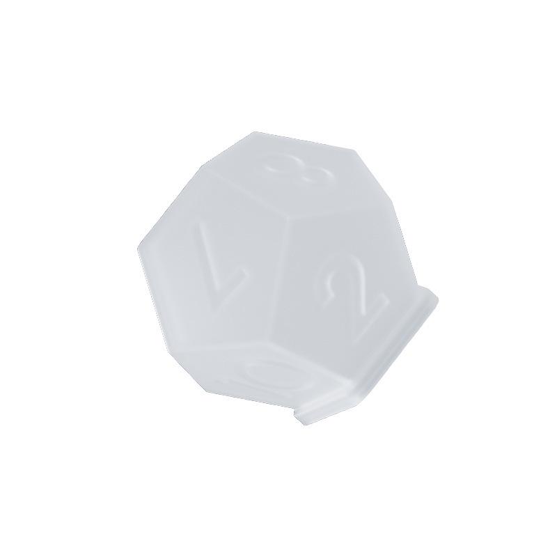 Poppy DIY Silicone Mold for Large Dice, Epoxy Resin, Candle, Soap, Incense, Plaster, and Ornament Display