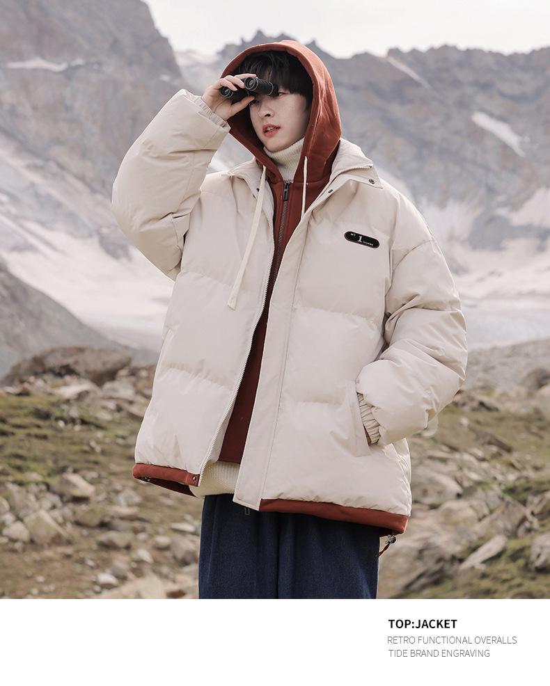 Men's Thickened Winter Cotton-Padded Jacket - 2025 Trendy Two-Piece-Style Coat
