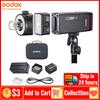 Godox AD200Pro II AD200 Pro II Outdoor Flash Light w/Battery TTL Pocket Speedlite for Canon Sony Nikon Fuji Olympus Etc. Filming