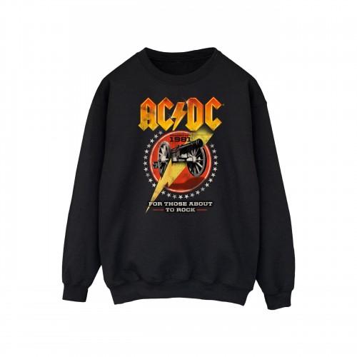 AC/DC Mens For Those About To Rock 1981 Sweatshirt