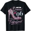 This Queen Makes 6 Looks Fabulous Shirt 6th Birthday Girls T-Shirt(1)