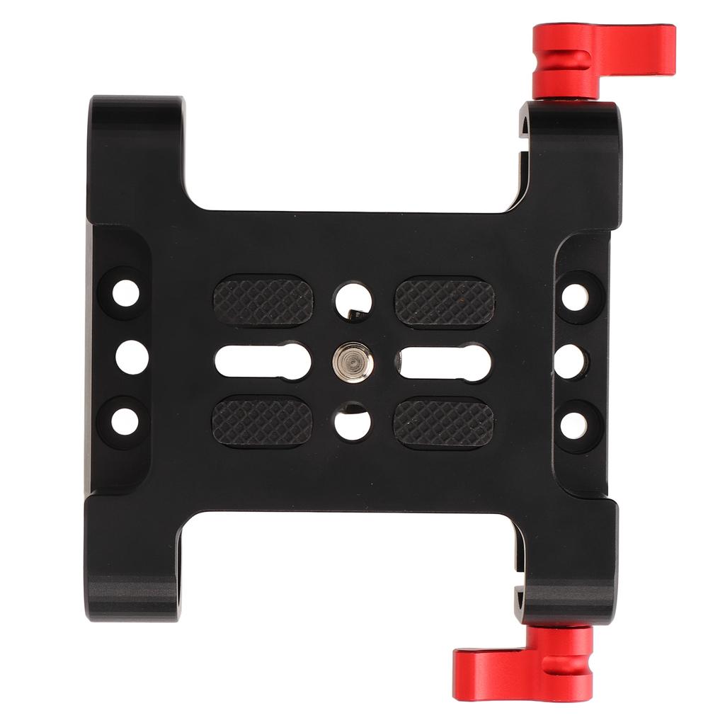14in Camera Mounting Base Plate Aluminum Alloy 15mm Diameter DSLR Accessories for Sony FS7