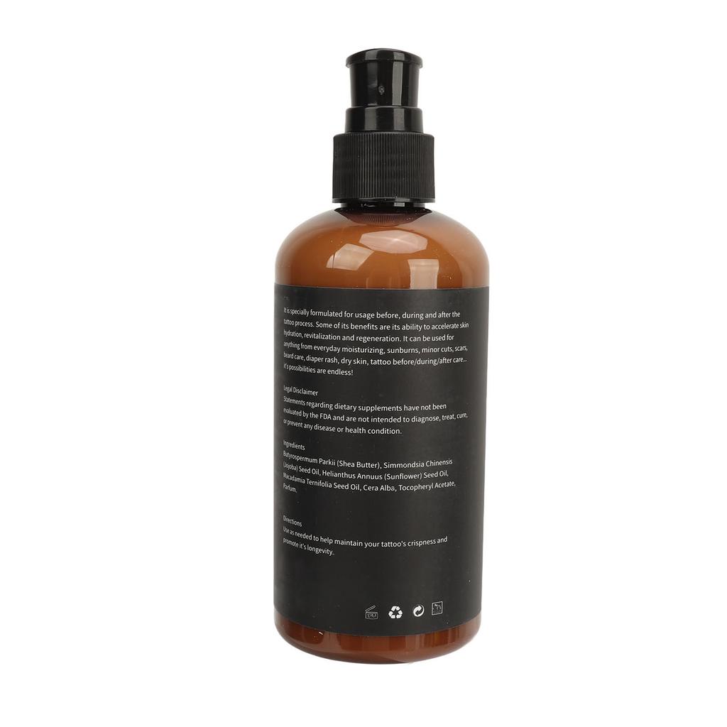 237ml Tattoo Repair Cream Promote Skin Healing Moisturizing Hydrating Gentle Aftercare Balm