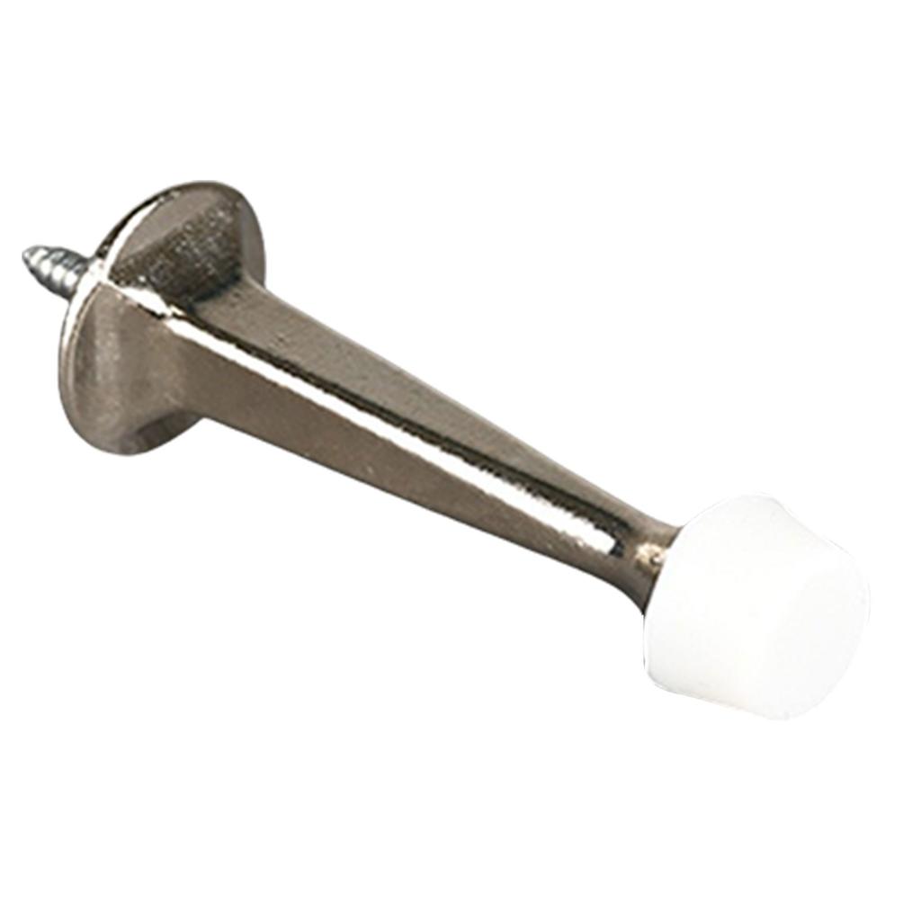 Wall Mounted Door Stop Protector Heavy Duty Door Stop with Soft Rubber Tip Door Stopper Protect Wall & Door Enduring