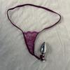 Adjustable Anti-drop Sexy Thong Panties for Anal Plug Anal Expansion T-back Panties Prostate Massager Butt Plug Adult Sex Toys