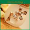 Captivating Fashion Women Crystal Fairy Angel Wing Pendant Long Chain Necklace Gift