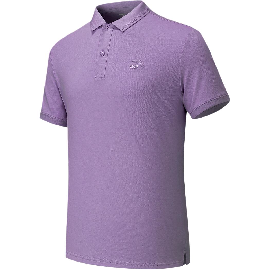 Anta Casual Solid Color Comfortable Short Sleeve Polo Shirt Men tops 152628116-5 S