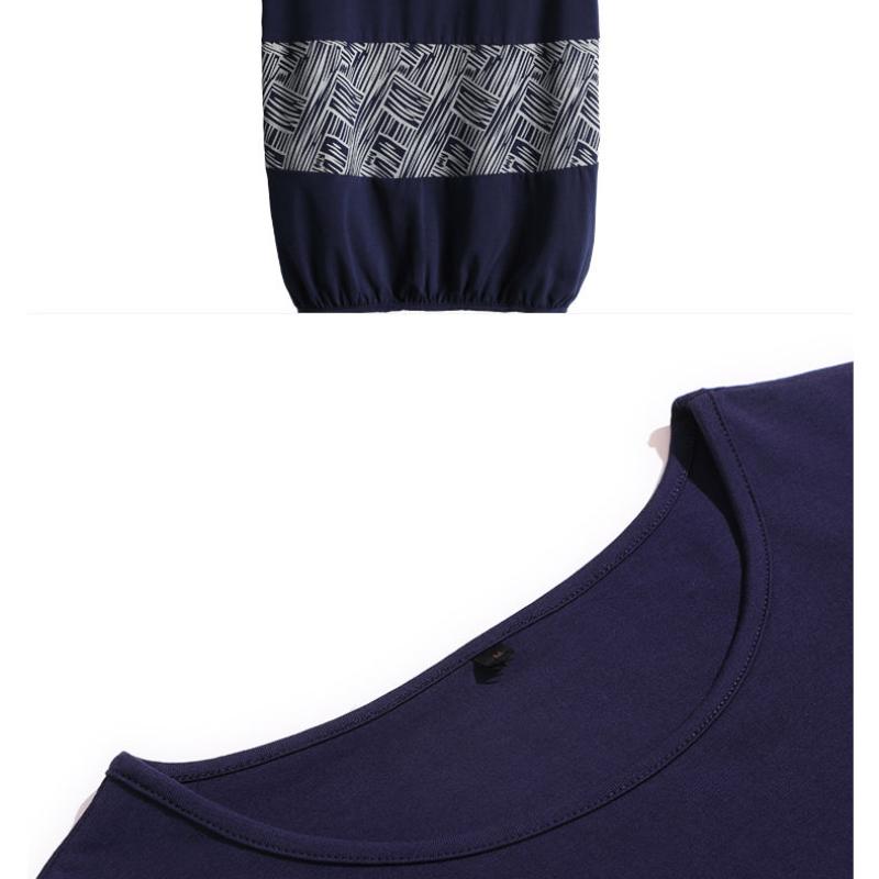 New Summer Women's Splicing Contrast Color O-Neck Short Sleeve Loose Thin Classic Pullovers Fashion Casual All-match Tops