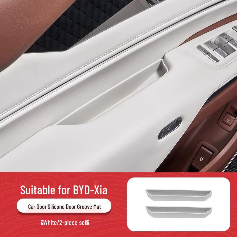 

BYD Xia Car Door Handle Silicone Storage Box - Custom Fit & Decorative Accessory