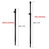 50-80cm Adjustable Quick-release Extending Bank Stick Spiral Point Fishing Bankstick with Magnet